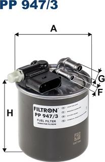 Filtron PP 947/3 - Filter za gorivo www.molydon.hr