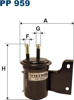 Filtron PP959 - Filter za gorivo www.molydon.hr