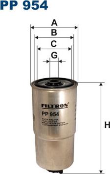 Filtron PP954 - Filter za gorivo www.molydon.hr