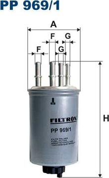 Filtron PP969/1 - Filter za gorivo www.molydon.hr