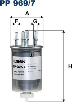 Filtron PP 969/7 - Filter za gorivo www.molydon.hr