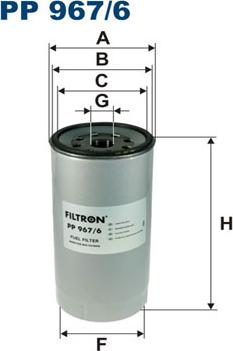 Filtron PP967/6 - Filter za gorivo www.molydon.hr