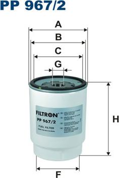 Filtron PP967/2 - Filter za gorivo www.molydon.hr