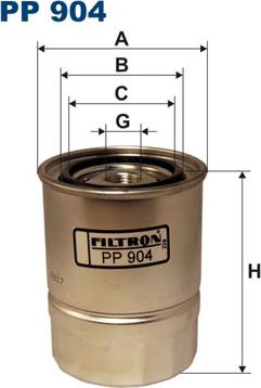 Filtron PP904 - Filter za gorivo www.molydon.hr