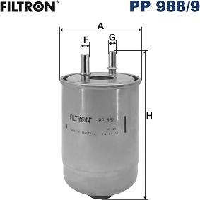 Filtron PP 988/9 - Filter za gorivo www.molydon.hr
