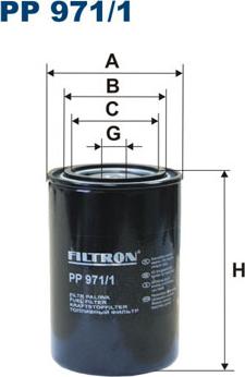 Filtron PP971/1 - Filter za gorivo www.molydon.hr