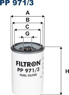 Filtron PP971/3 - Filter za gorivo www.molydon.hr