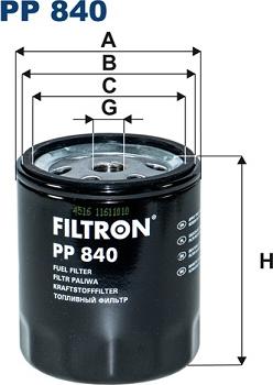 Filtron PP840 - Filter za gorivo www.molydon.hr