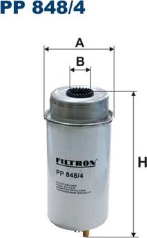 Filtron PP848/4 - Filter za gorivo www.molydon.hr