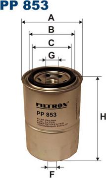 Filtron PP853 - Filter za gorivo www.molydon.hr