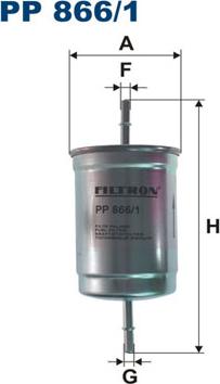 Filtron PP866/1 - Filter za gorivo www.molydon.hr