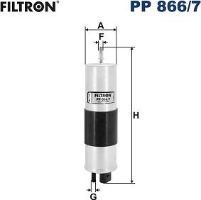 Filtron PP 866/7 - Filter za gorivo www.molydon.hr