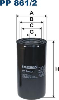 Filtron PP861/2 - Filter za gorivo www.molydon.hr