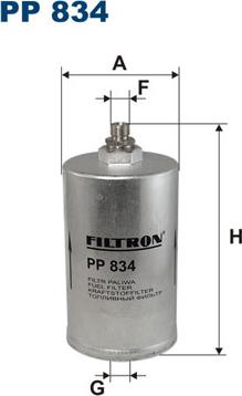 Filtron PP834 - Filter za gorivo www.molydon.hr