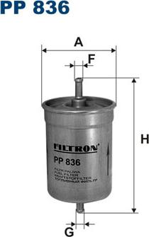 Filtron PP836 - Filter za gorivo www.molydon.hr