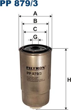 Filtron PP879/3 - Filter za gorivo www.molydon.hr