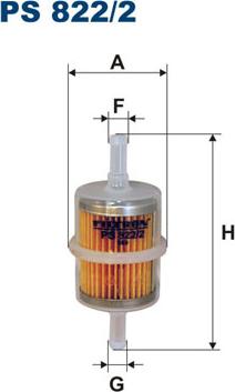 Filtron PS822/2 - Filter za gorivo www.molydon.hr