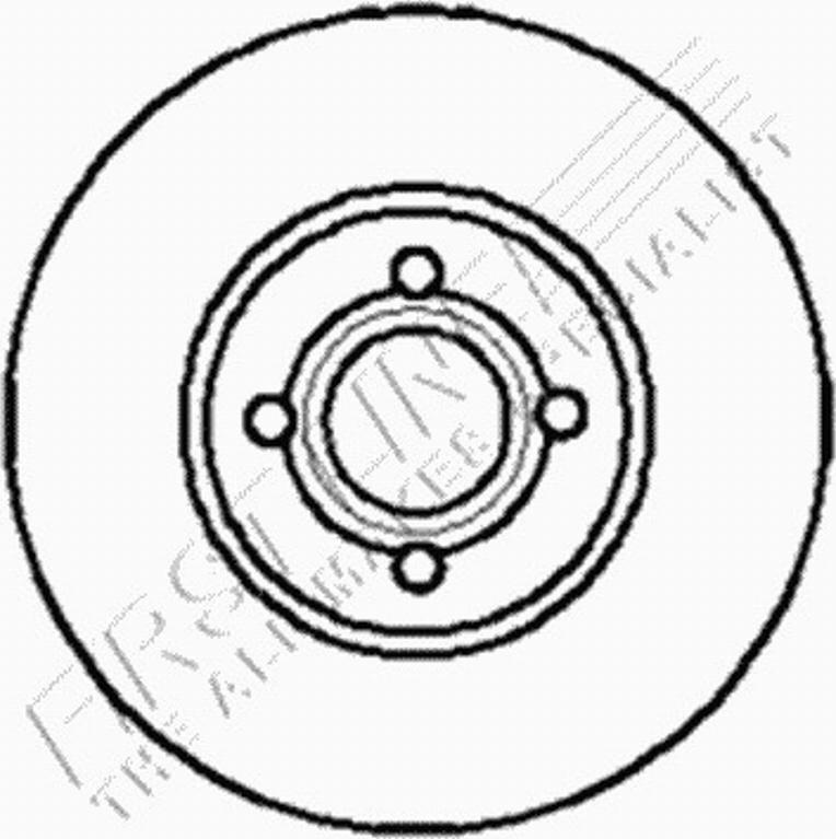 First Line FBD466 - Kočioni disk www.molydon.hr