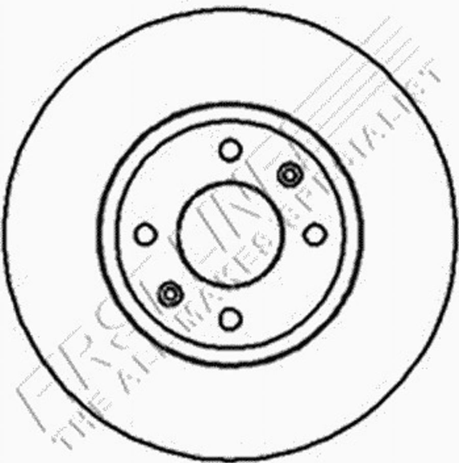 First Line FBD 1089 - Kočioni disk www.molydon.hr