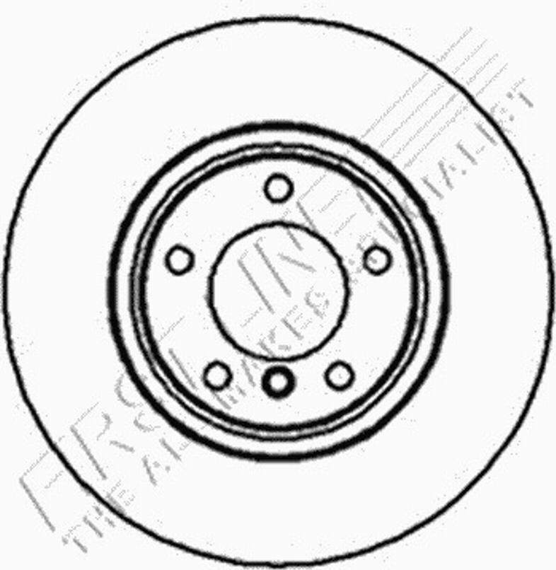 First Line FBD825 - Kočioni disk www.molydon.hr