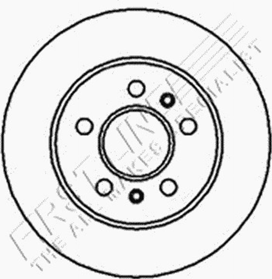 First Line FBD 879 - Kočioni disk www.molydon.hr