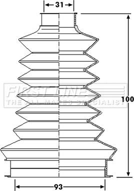 First Line FCB6202 - Manžeta, Pogonska osovina www.molydon.hr