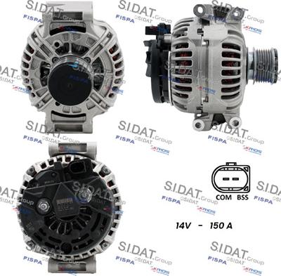 Fispa A12BH0945 - Alternator www.molydon.hr