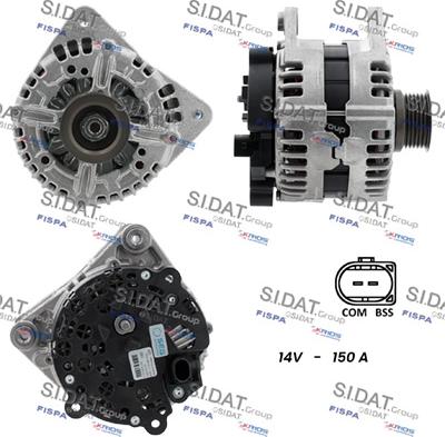 Fispa A12BH0909 - Alternator www.molydon.hr