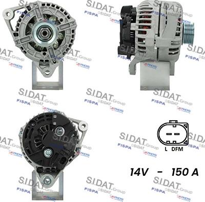 Fispa A12BH0906A2 - Alternator www.molydon.hr