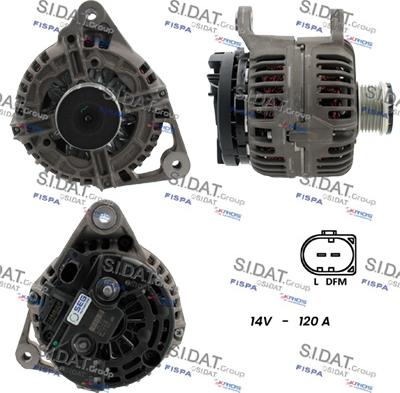 Fispa A12BH0907 - Alternator www.molydon.hr