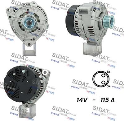 Fispa A12BH0935A2 - Alternator www.molydon.hr