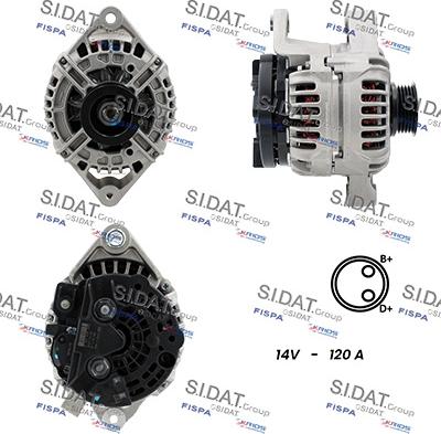 Fispa A12BH0456 - Alternator www.molydon.hr