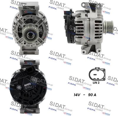 Fispa A12BH0414 - Alternator www.molydon.hr