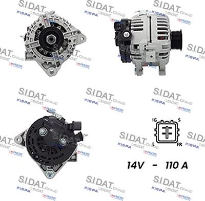 Fispa A12BH0484A2 - Alternator www.molydon.hr