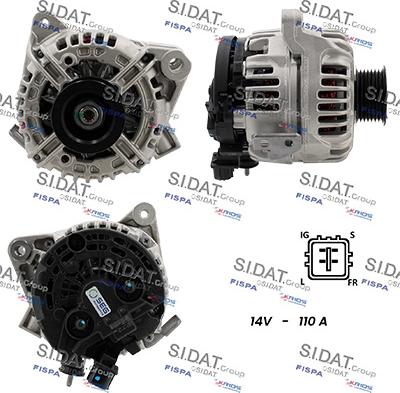 Fispa A12BH0484 - Alternator www.molydon.hr