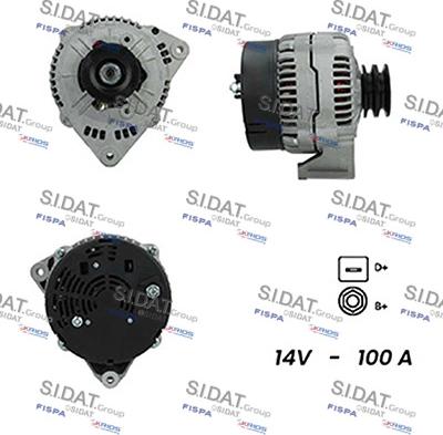 Fispa A12BH0438A2 - Alternator www.molydon.hr