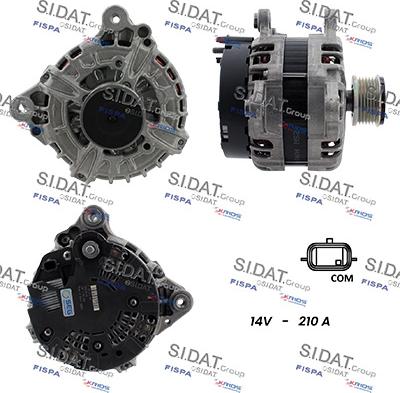 Fispa A12BH0424 - Alternator www.molydon.hr