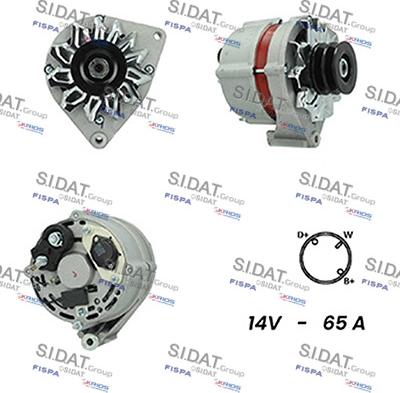 Fispa A12BH0598A2 - Alternator www.molydon.hr