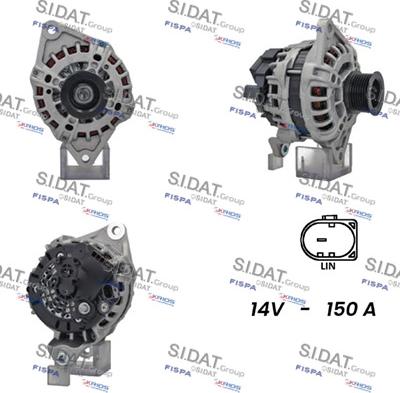 Fispa A12BH0545 - Alternator www.molydon.hr