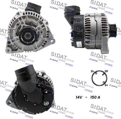 Fispa A12BH0501A2 - Alternator www.molydon.hr