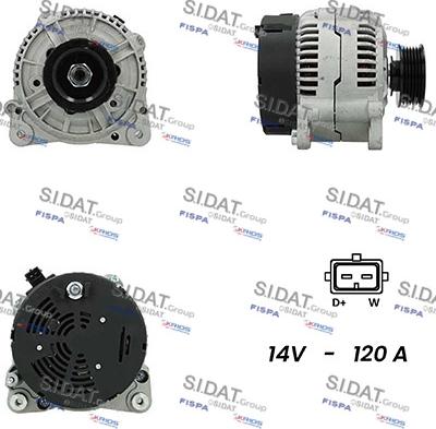 Fispa A12BH0527A2 - Alternator www.molydon.hr