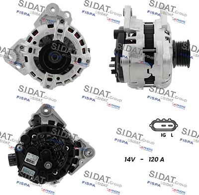 Fispa A12BH0698 - Alternator www.molydon.hr