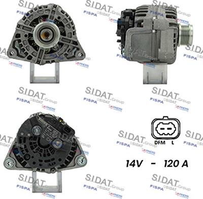 Fispa A12BH0646A2 - Alternator www.molydon.hr