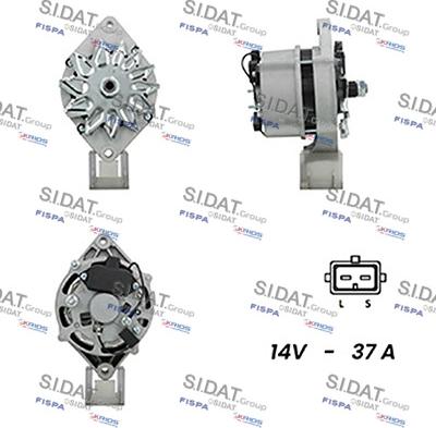 Fispa A12BH0615A2 - Alternator www.molydon.hr