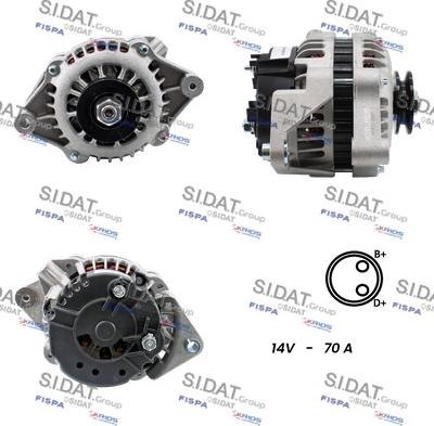 Fispa A12BH0637A2 - Alternator www.molydon.hr