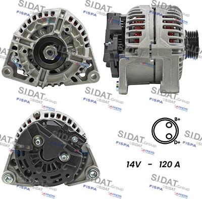 Fispa A12BH0068A2 - Alternator www.molydon.hr