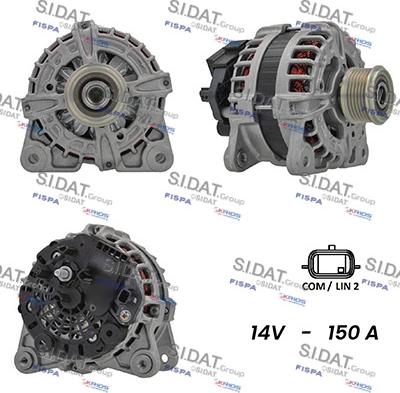 Fispa A12BH0070A2 - Alternator www.molydon.hr