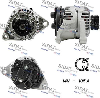 Fispa A12BH0191A2 - Alternator www.molydon.hr