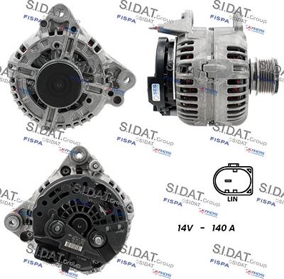 Fispa A12BH0188 - Alternator www.molydon.hr