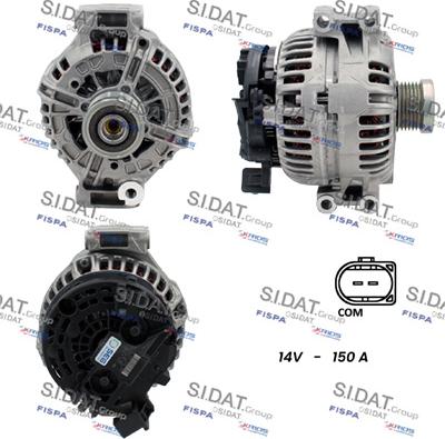 Fispa A12BH0123 - Alternator www.molydon.hr